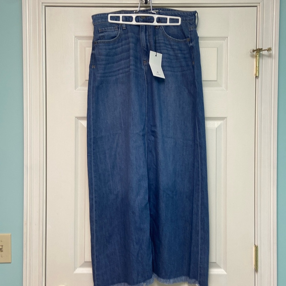 New $10 OFF TODAY!!  denim maxi skirt